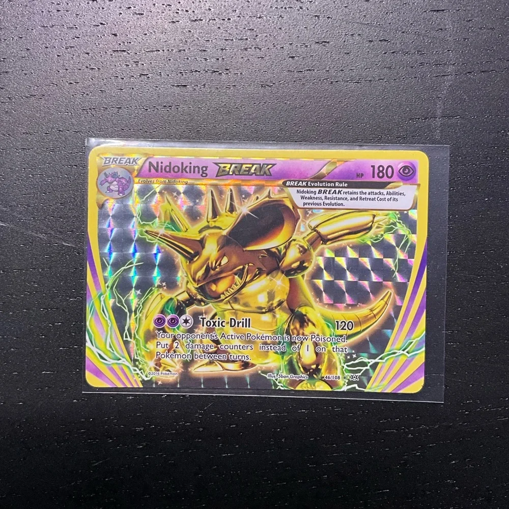 Pokemon | Toys | Pokemon Nidoking Break Xy Evolutions Holo Card | Poshmark